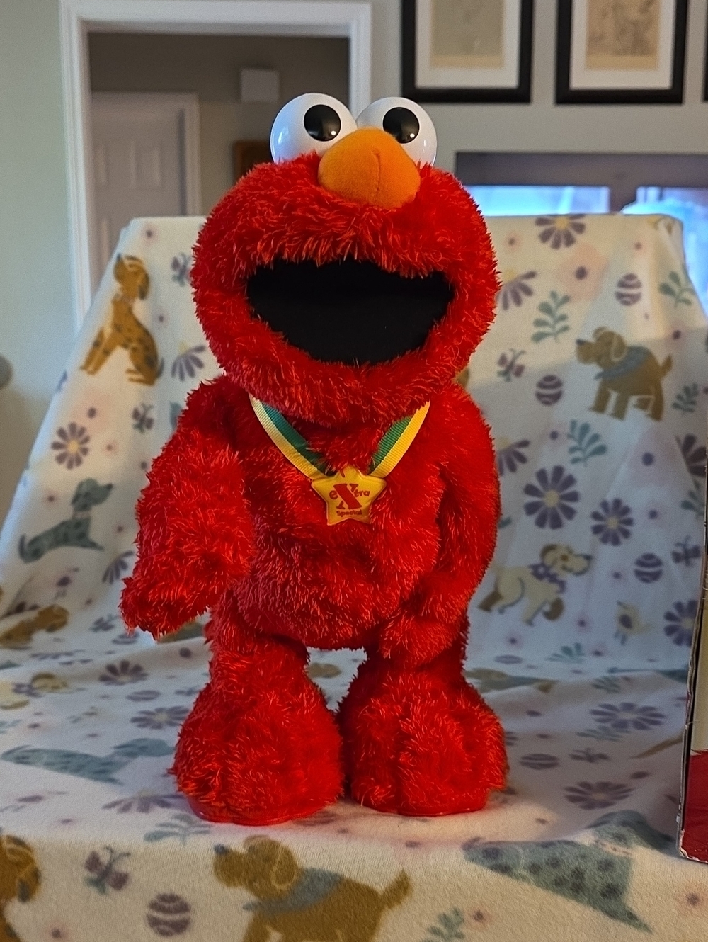 Fisher-Price TMX Elmo Extra Special Edition plush toy from 2007